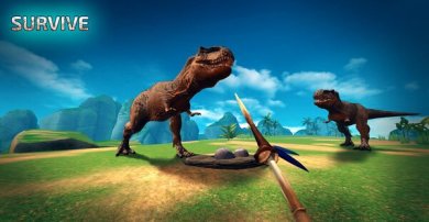 Скачать Jurassic Survival Island: Evolve [ВЗЛОМ: неограниченное золото] 1.01