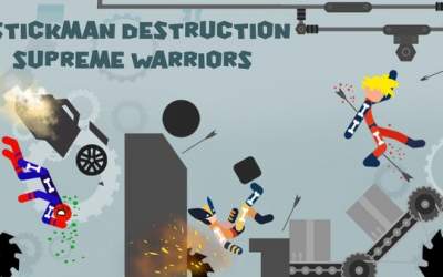 Stickman Destruction - Supreme Warriors Ragdoll 1.0 скриншот 2