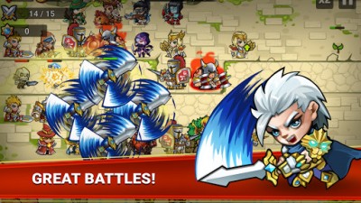 Defense Heroes Premium: Defender War Tower Defense screenshot №2