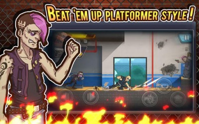 Fist of Rage: 2D Battle Platformer screenshot №6