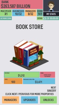 Business Tycoon [ВЗЛОМ: Бесконечные деньги] 2.1 скриншот №1