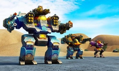 Скачать Mech Robot War 2050 [ВЗЛОМ много денег] v 1.4 для Андроид