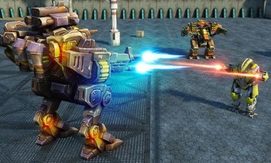 Mech Robot War 2050 [ВЗЛОМ много денег] v 1.4 скриншот №2
