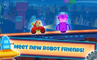Cute Robot Car Racing [ВЗЛОМ: все разблокировано] v 1.1 скриншот №2