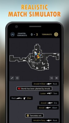 Counter-Strategy – Симулятор CS GO, Открытия Кейсы screenshot №1