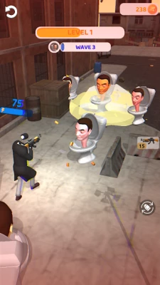 Skibidi War - Toilets Attack screen 1