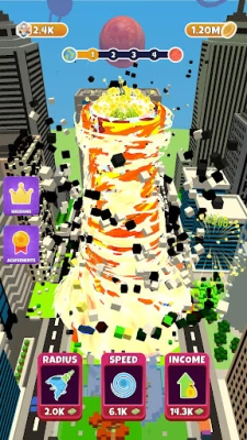 Idle Tornado (ВЗЛОМ Много Денег) screenshot №7