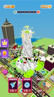 Idle Tornado (ВЗЛОМ Много Денег) screenshot №8