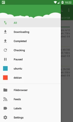 tTorrent screen 2