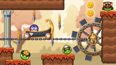 Ball V Red Boss Challenge screen 2