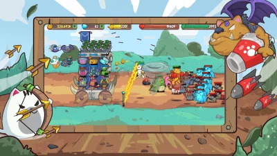 CatTower Idle TD: Battle Arena screenshot №7