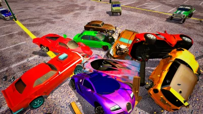 Demolition Derby Mad Car Crash screenshot №3