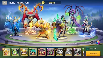 Idle War: Legendary Heroes screenshot №8