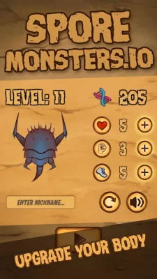 Spore Monsters.io - Evolution screenshot №5