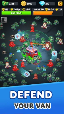 Zombie Van: Tower Defense TD screenshot №6